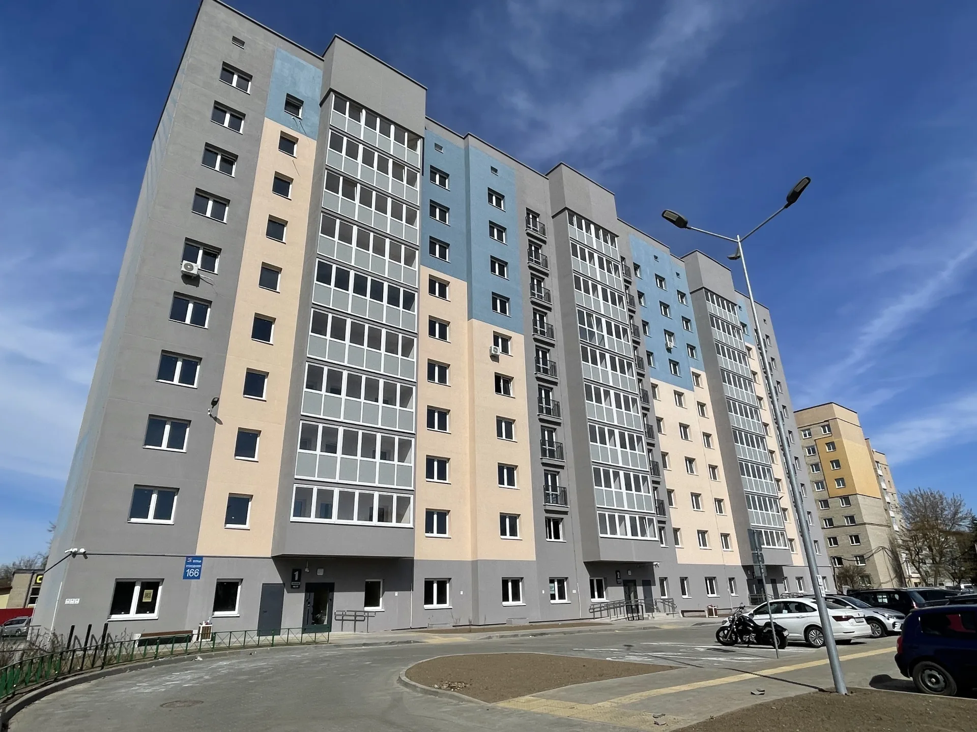 Просторная двухкомнатная квартира в новостройке в Зеленом Луге