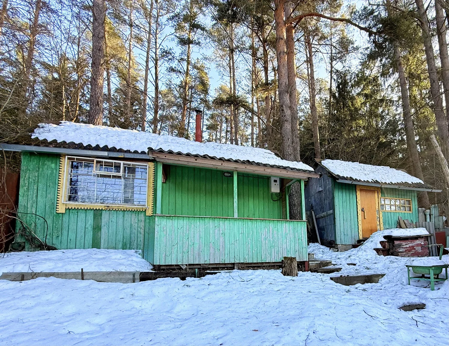 Купить дачу, Зеленое